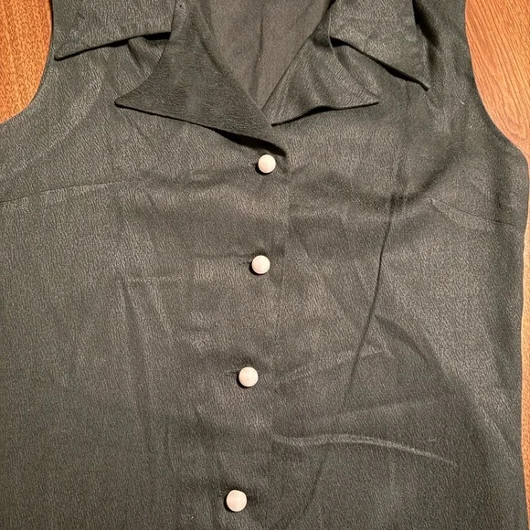 Vintage Alfred Sheehan Maxi Collared dress; Hostess, brunch, 70s cool button up - Picture 12 of 15